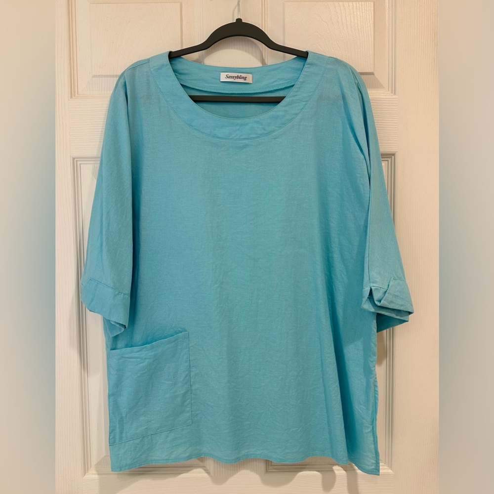 Cool Breeze 3/4 Sleeve Tunic